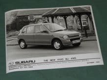 SUBARU THE NEW ViViO GLi 4WD (K reg) factory issued 8x6" press photo