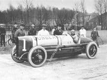 Sunbeam 350hp (Later BLUE BIRD) Jean Chassange c.1921 at Brooklands . photo