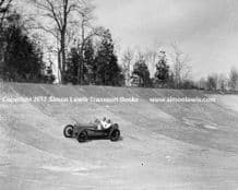 Sunbeam Indianapolis (BLUE BIRD) Malcolm Campbell c.1923 at Brooklands . photo