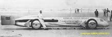 SUNBEAM SILVER BULLETT on Daytona Beach 1930