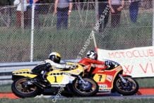 Suzuki RG500 & Yamaha YZR500 Sheene & Roberts Imola 200 1978