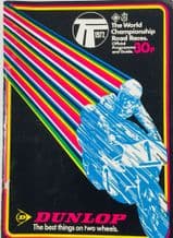 T.T. Races Isle Of Man 1972 original programme