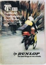 T.T. Races Isle Of Man 1974 original programme & Map