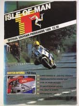 T.T. Races Isle Of Man 1988 (no race card)