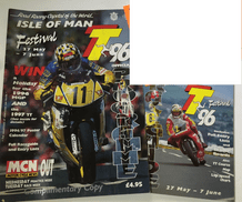 T.T. Races Isle Of Man 1996 (with race card)