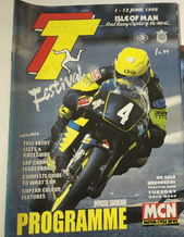 T.T. Races Isle Of Man 2002 (with race card)