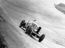Talbot AV105 Brian Lewis/John Cobb at speed 1932 (3rd) Brooklands BRDC 500. photo