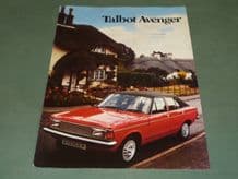 TALBOT AVENGER (May 1981) Brochure