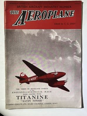 THE AEROPLANE November 14 1934 edition BRITISH AIRCRAFT INDUSTRY NUMBER