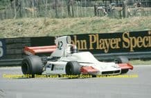 Token F1. David Purley. British GP 1974