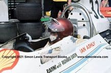Token F1. Ian Ashley.Pits. German GP 1974 (A)