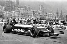 Toleman TG182 Warwick Monaco GP 1982 action photo.