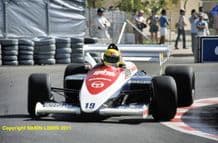 Toleman TG184 Hart Turbo. Ayrton Senna Dallas GP 1984