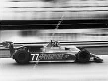 Toleman TG250 Jim Crawford. Silverstone F2 1981. Action photo.