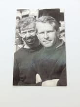 TONY BROOKS autograph on Postcard with Peter Collins in 1958