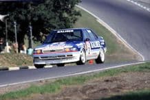Toyota Carina Supertouring. Andy Rouse Brands Hatch BTCC 1991