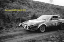 TRIUMPH TR8  Tony Pond RAC Rally 1980 10x7" photo