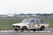 TRIUMPH DOLOMITE SPRINT (Steve Thompson) Photo. Silverstone RAC Saloons April 1976