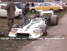 Trojan T101. Damien Magee's car . Photo. Mallory Park. F5000 October 1975