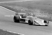 Tyrrell 007 F1. Rare photo, privateer Allesandro Presenti-Rossi. Austrian GP 1976
