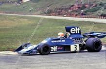 Tyrrell 007 Jody Scheckter Brazilian GP 1975 Action Photo