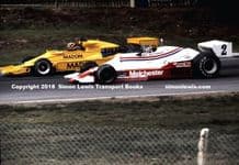 Tyrrell 008 (Bettridge) Lotus 78 (de Vilotta)  Brands Hatch Aurora F1 1979