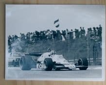 Tyrrell 008 Depailler Dutch GP 1978 (original period photo)