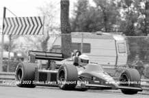 Tyrrell 012 ,Martin Brundle. Photo.  1985 San Marino GP F1