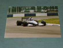 TYRRELL 020b DeCesaris 1992 British GP. 7x5" photo by John Reeve