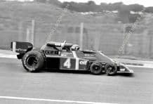 Tyrrell P34 6 wheeler F1 car, Patrick Depailler, Spanish GP  F1 1976