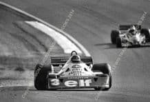 Tyrrell P34 6 wheeler F1 car, Ronnie Peterson. French GP  F1 1977