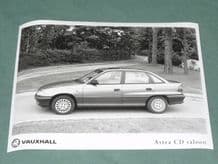 VAUXHALL Astra CD Saloon (K-reg)   factory issued 8x6" press photo