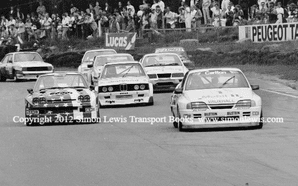 Vauxhall Carlton Opel Manta & others Thundersaloon Brands Hatch 1987 10x7