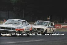Vauxhall  Magnum (Gerry Marshall) & Triumph Dolomite(Dron) photo. RAC Saloons Donington 77