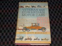 VETERAN AND EDWARDIAN MOTOR CARS (Scott Moncreiff 1955) No Jacket