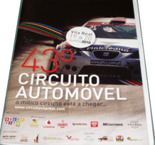 VILA REAL 2010 June 19-20 Race Programme (Portugal)