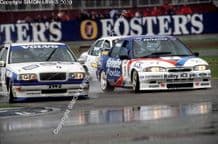 VOLVO 850 Estate - Ricard Rydell & Radisich's Mondeo BTCC Silverstone 1994