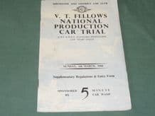 VT FELLOWES NATIONAL PRODUCTION CAR TRIAL. 1966 March 6th