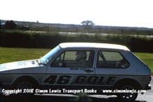 VW Golf (Richard Lloyd) Photo. Silverstone RAC Saloons (BTCC) 6 June 1977