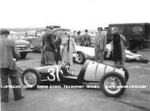 WASP 500cc Jack Moor's car . Paddock photo circa 1951. Maybe Silverstone