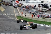Williams FW11 Honda Turbo. Mansell & Piquet 1987 Spanish GP, Jerez. Photo