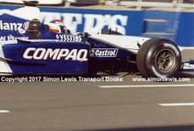 Williams FW23 BMW Marc Gene Silverstone testing 2001. Photo A