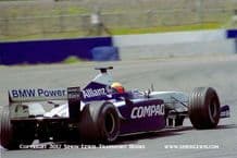 Williams FW23 BMW Ralf Schumacher. Silverstone testing 2001. Photo B