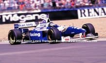 Williams-Renault FW18. Damon Hill.  British GP F1 1996 (B)