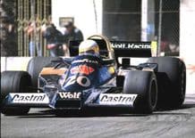 WOLF WR1 - Jody Scheckter - Long Beach GP 1977. 10x7" photo