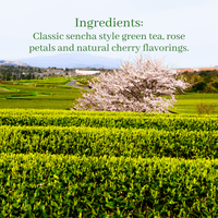 Cherry Rose Sencha - Green Tea