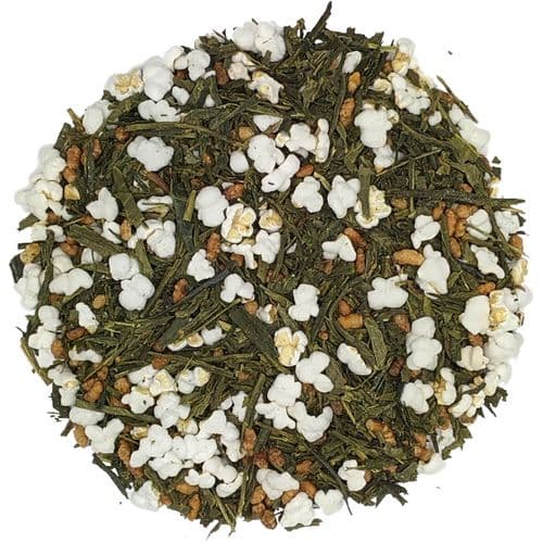 Genmaicha (Popcorn) Green Loose Leaf Tea in Assorted Packs