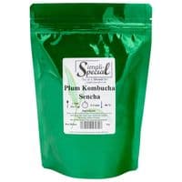 Kombucha Plum Sencha Loose Leaf Green Tea