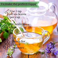 Lemon Drizzle Cake Tea - Indulgent Caffeine-Free Fruit and Herb Blend