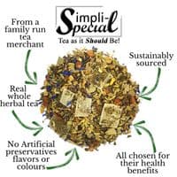 Lemon Drizzle Cake Tea - Indulgent Caffeine-Free Fruit and Herb Blend